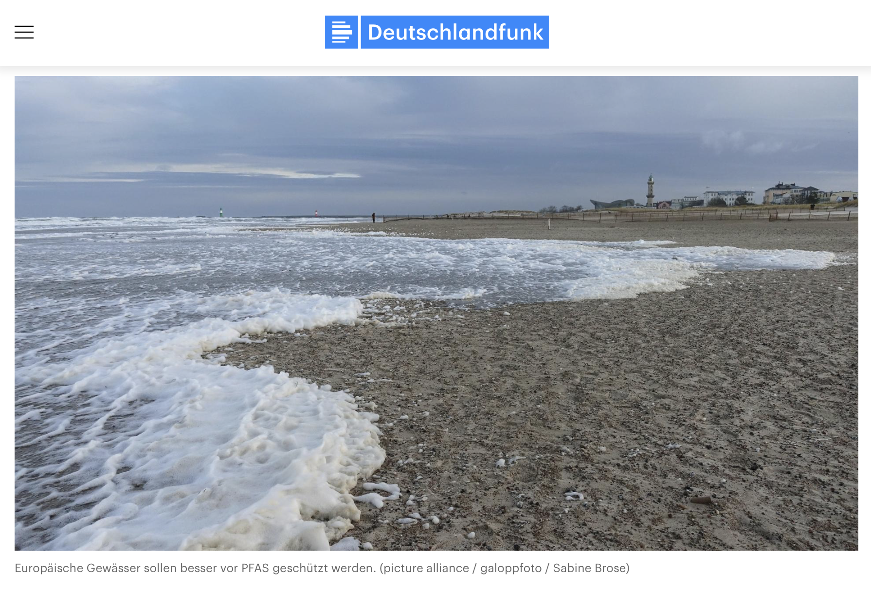 Kontrolle von PFAS - EU will Gewässer besser vor "Ewigkeitschemikalien" schützen